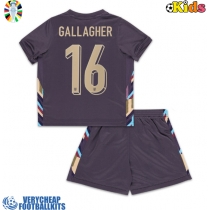 England Conor Gallagher #16 Replica Away Minikit Euro 2024 Short Sleeve (+ pants)